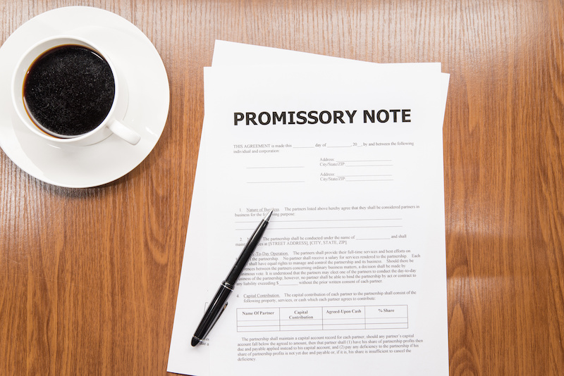 What is a promissory note